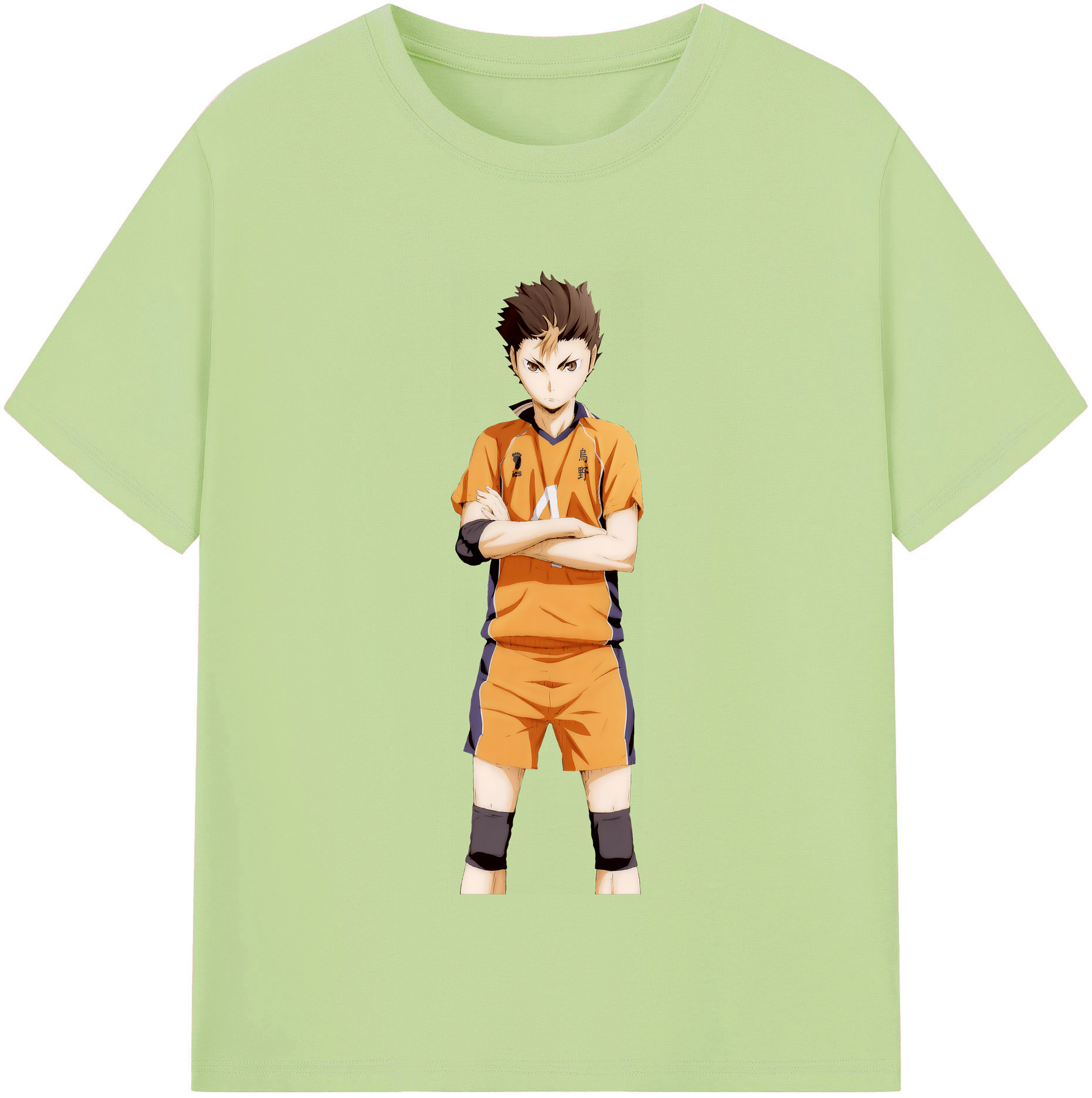 （画像用） ハイキュー!! Haikyu!! 綿100％半袖Tシャツ（フロントプリント）